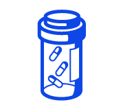 Medicamentos, Frutas secas, Dulces, etc.